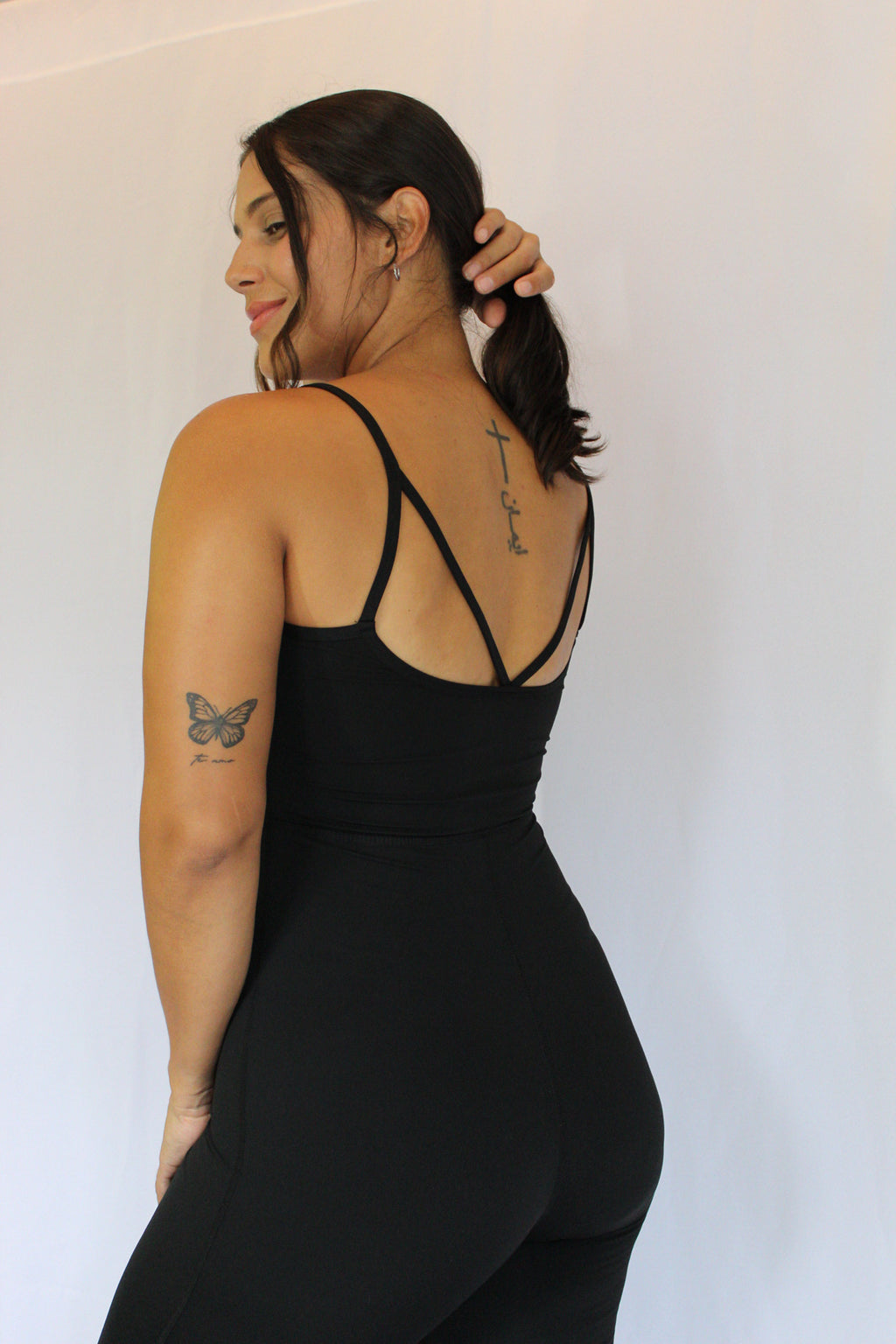 Goal Black Jumpsuit