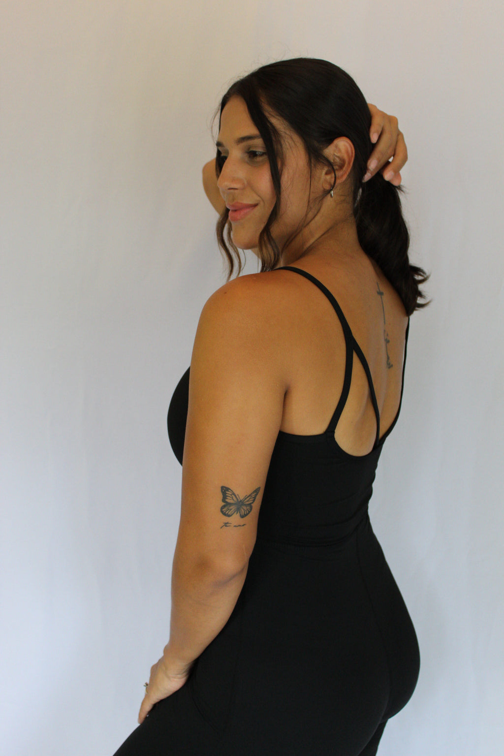 Goal Black Jumpsuit