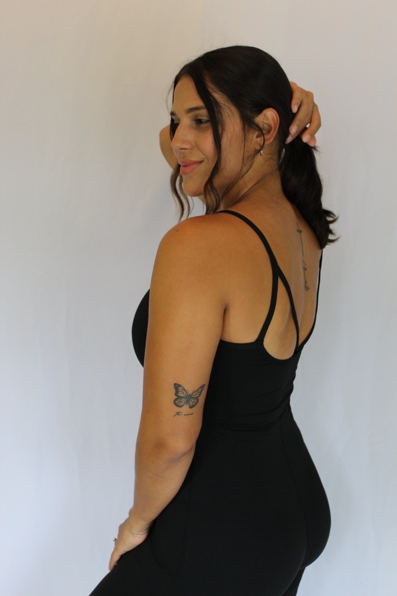 Goal Black Jumpsuit