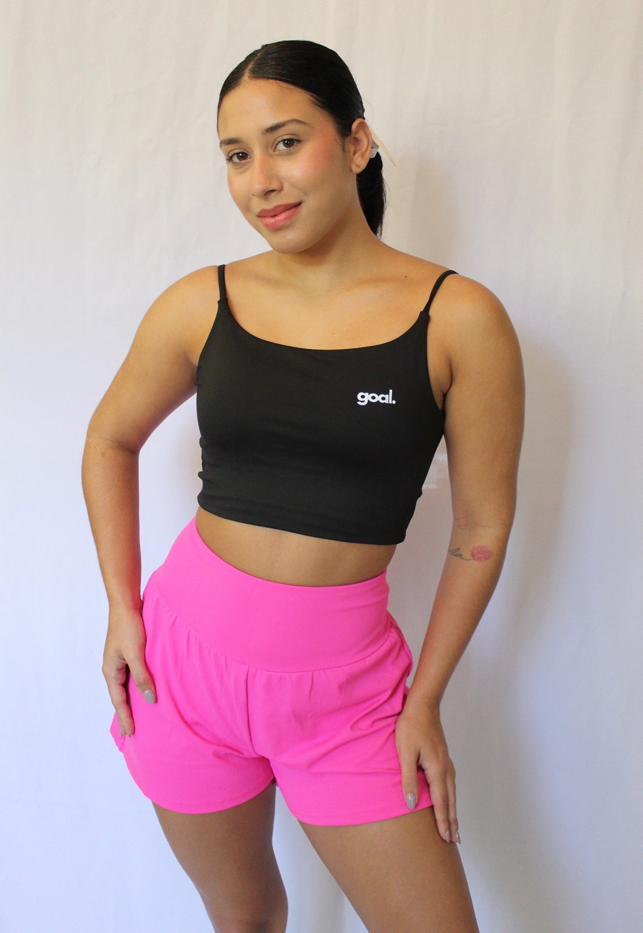 Goal Pink Running Shorts