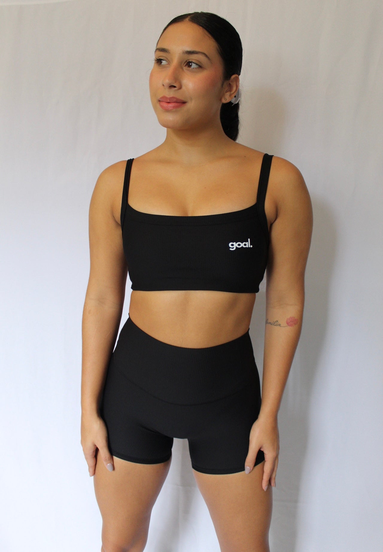 Goal Black Short Set
