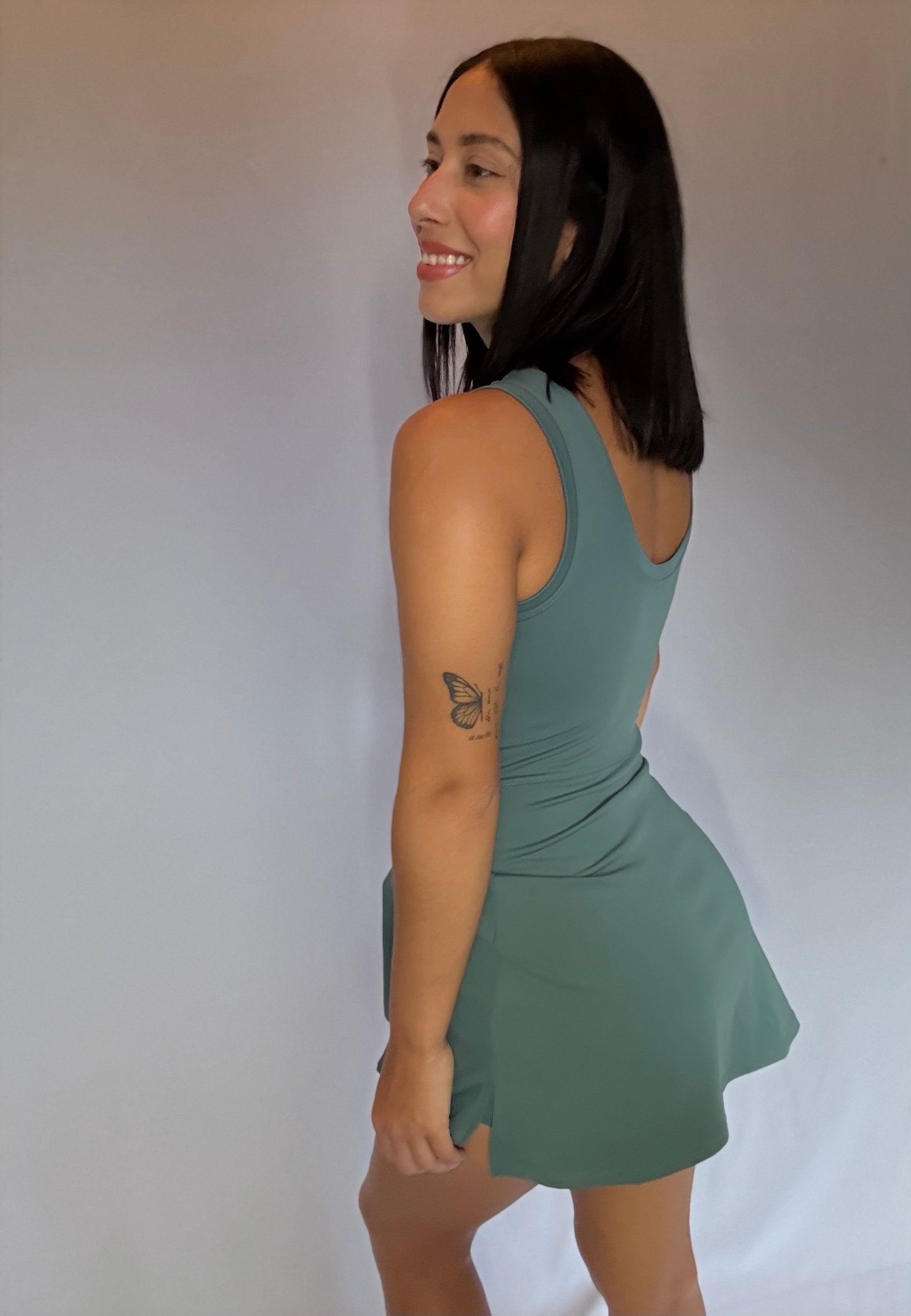 Goal Green Dress