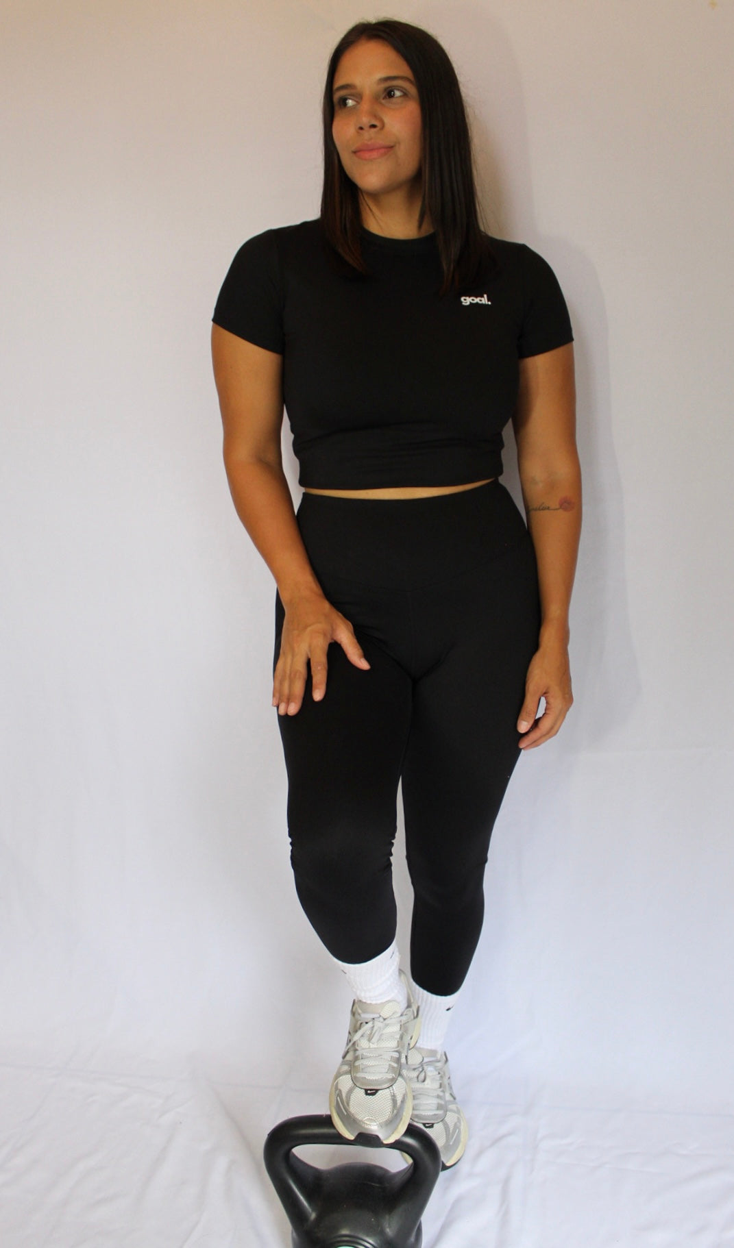 Goal Black Legging Set