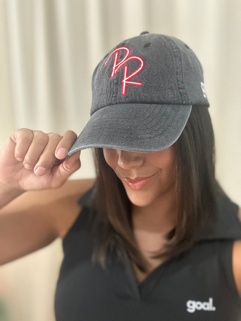 PR 🇵🇷 Black Denim Hat