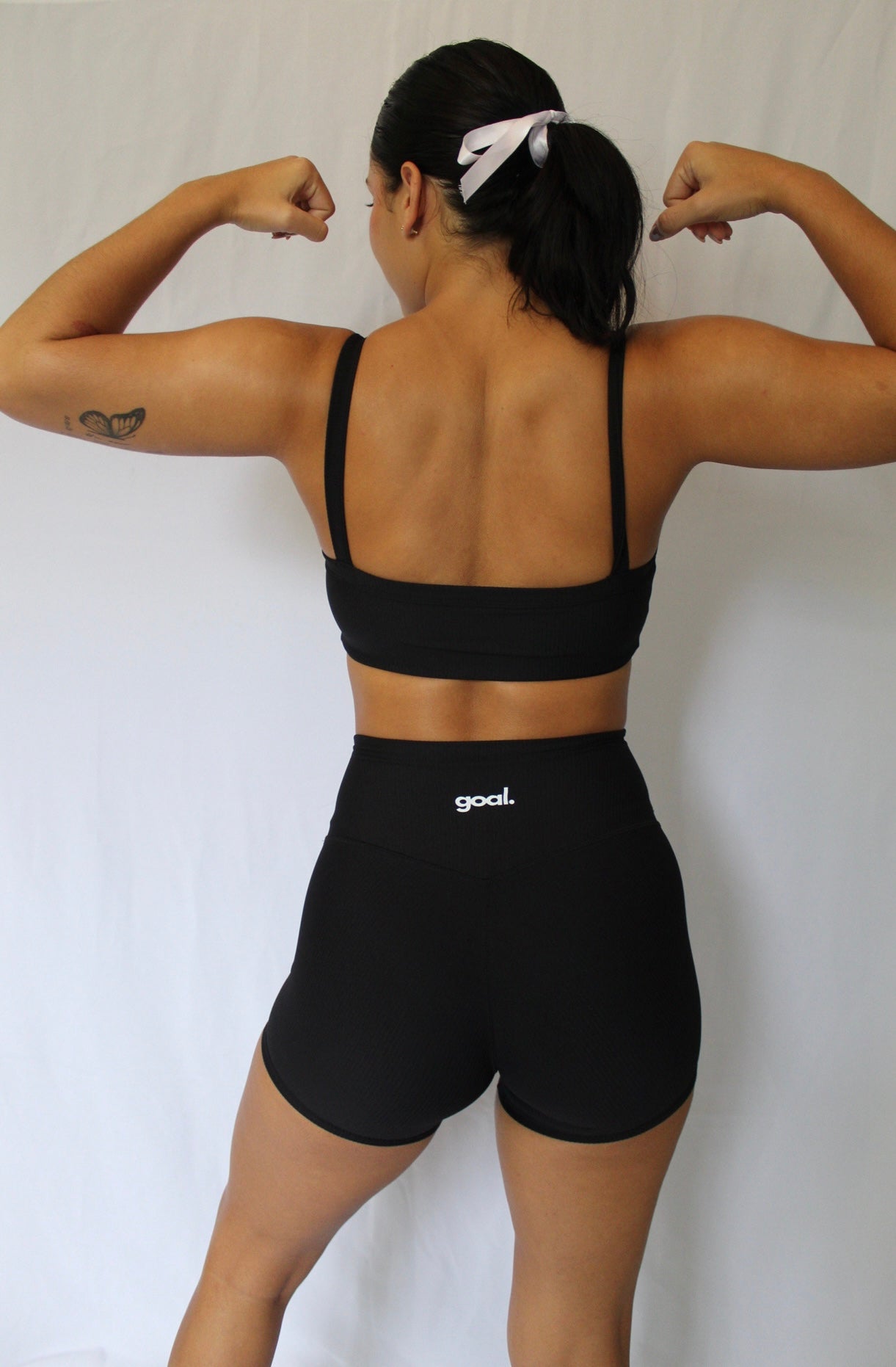 Goal Black Short Set