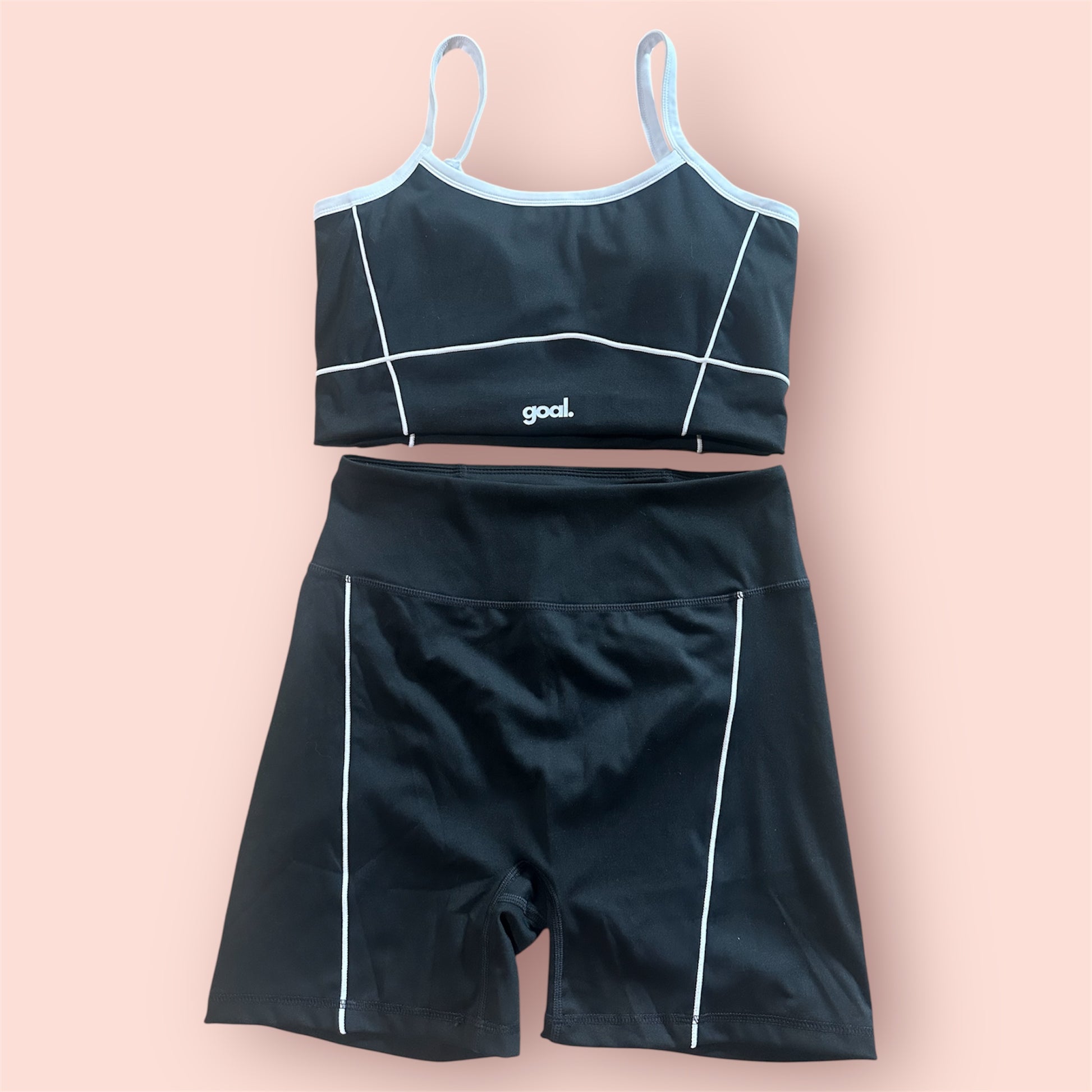 Goal Black Short Set