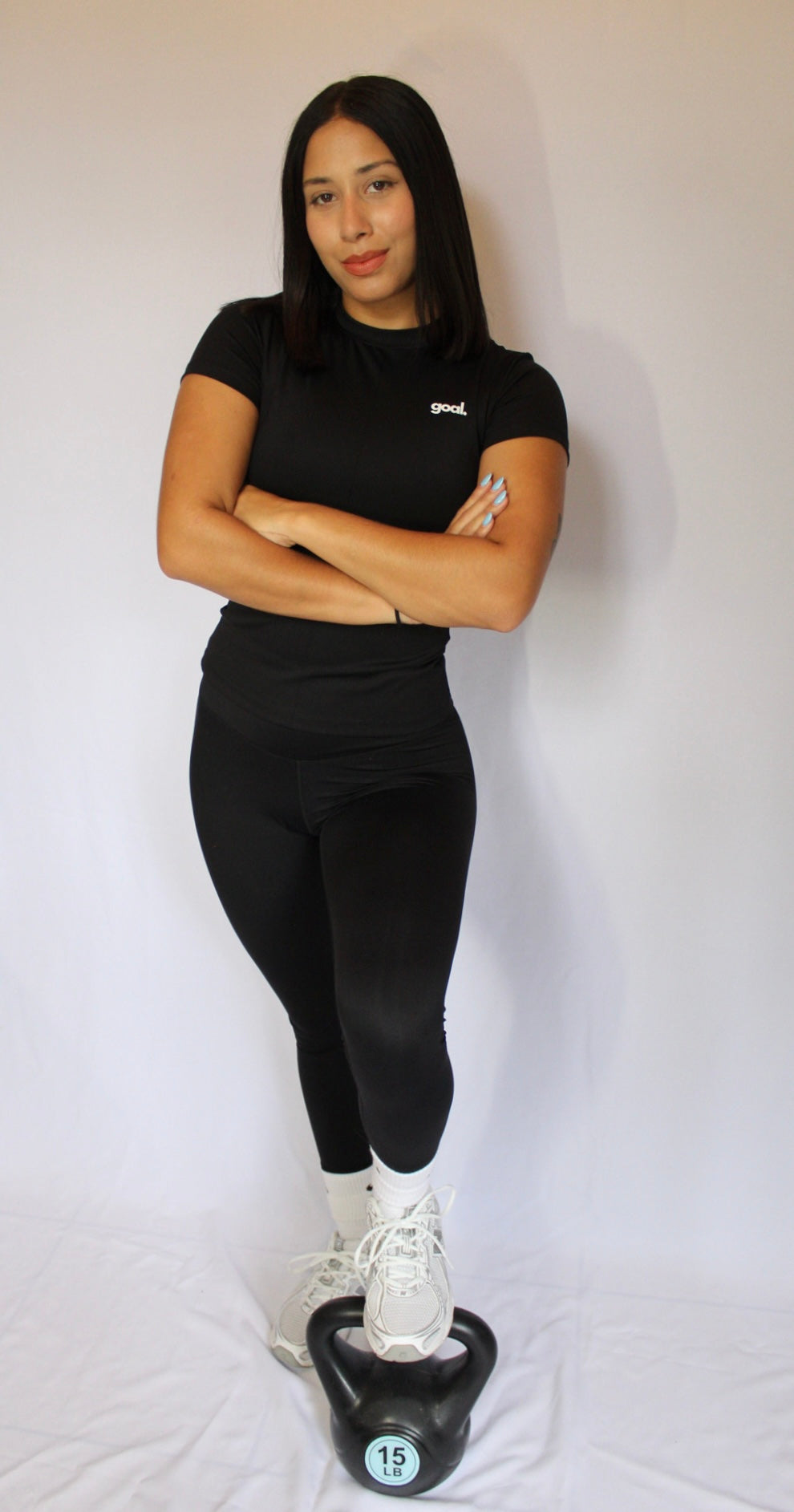 Goal Black Legging Set