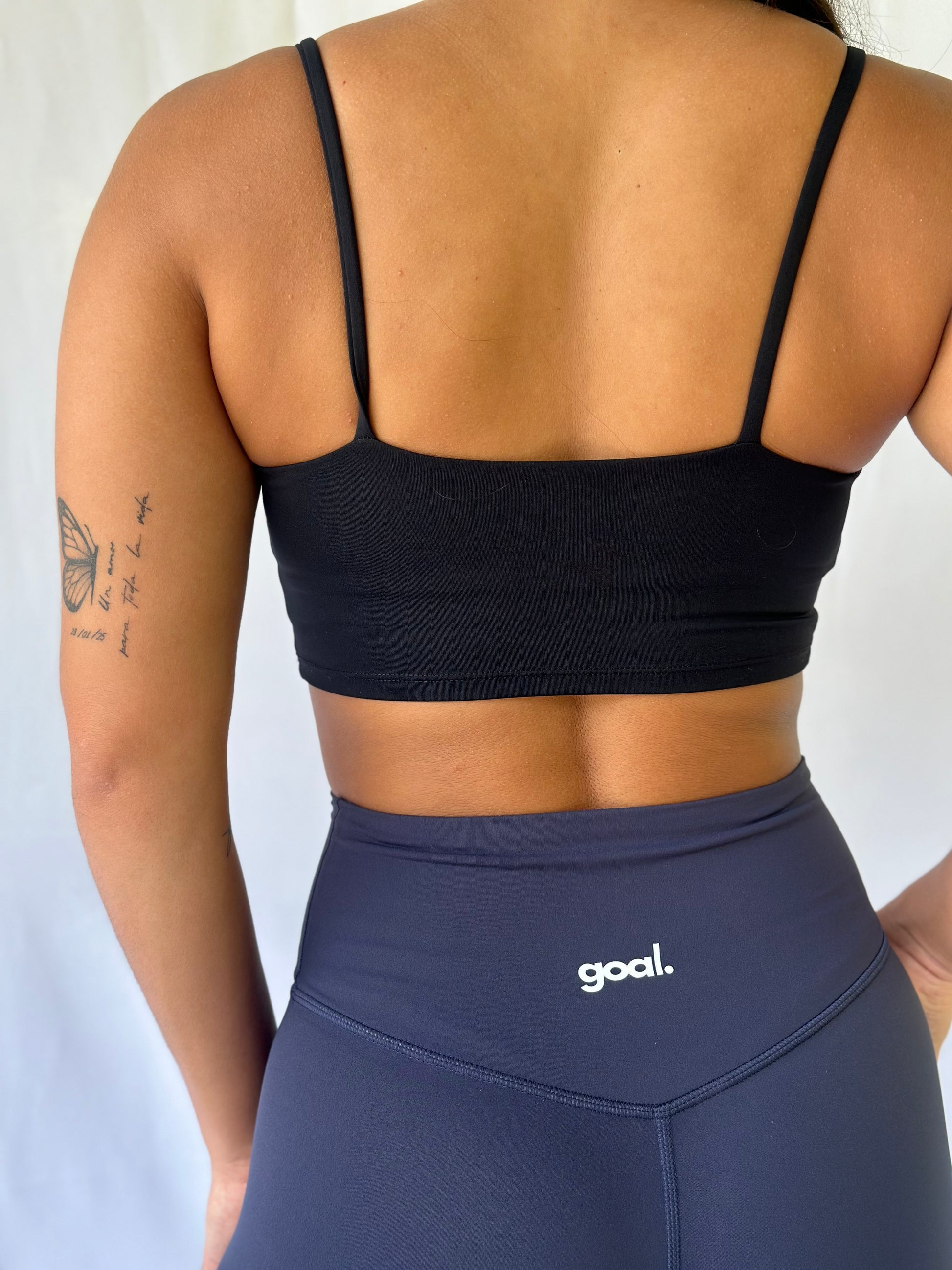 GOAL BLACK BRA