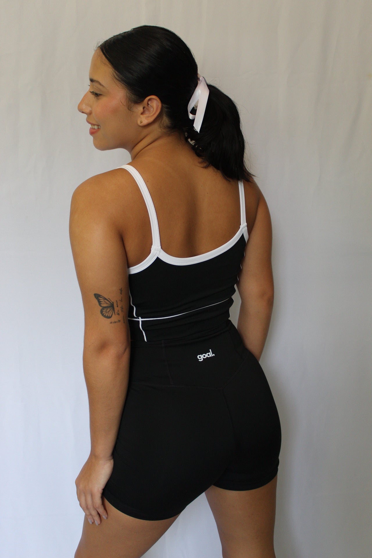 Goal Black Short Set