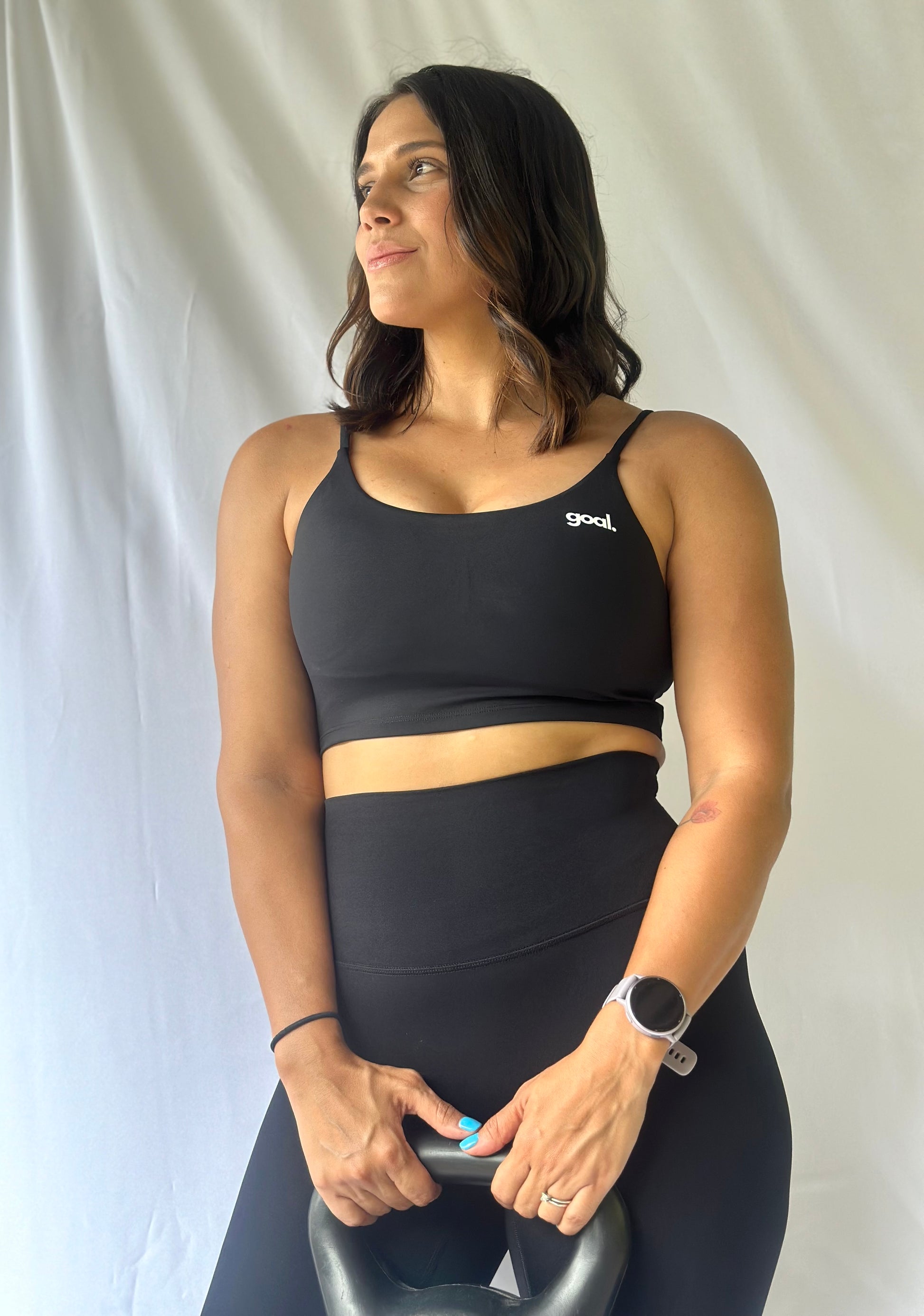 GOAL BLACK BRA