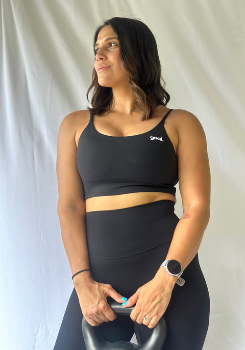 GOAL BLACK BRA