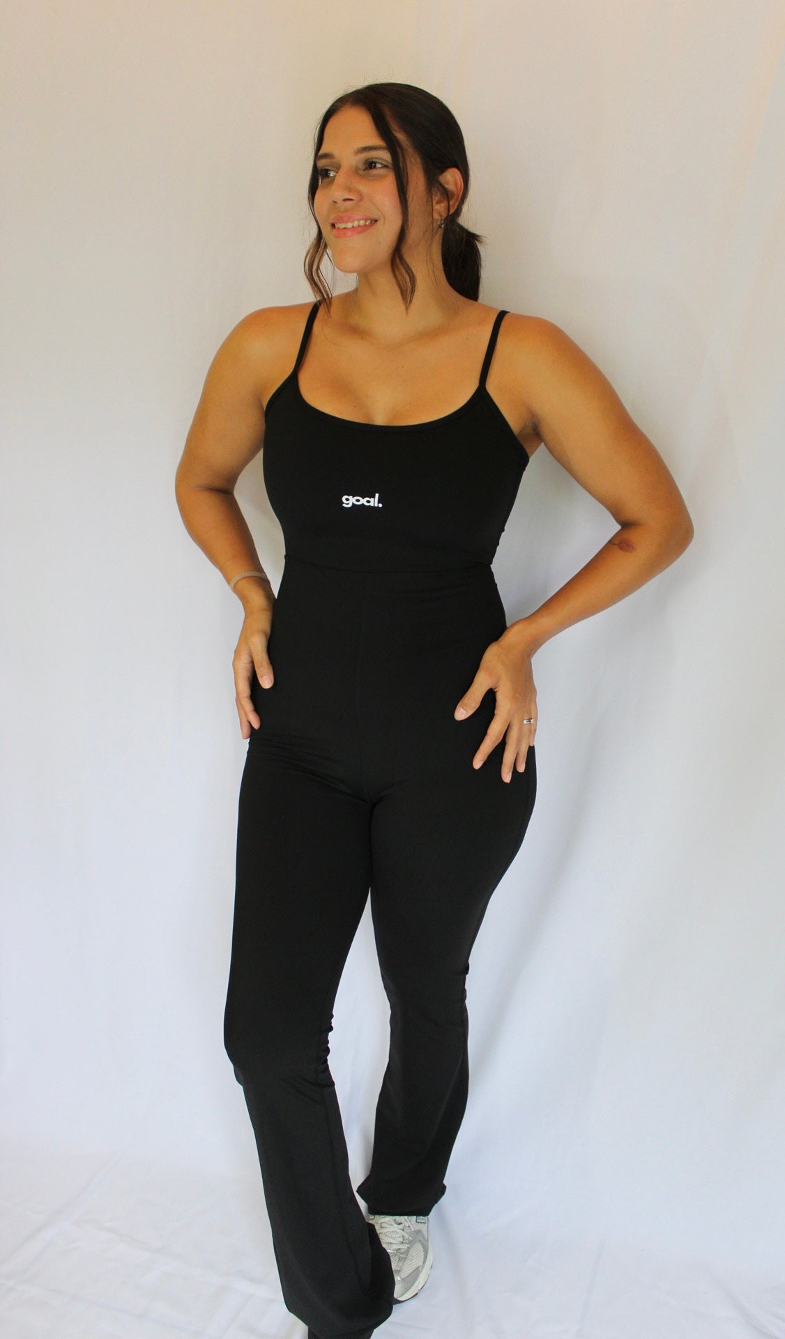 Goal Black Jumpsuit
