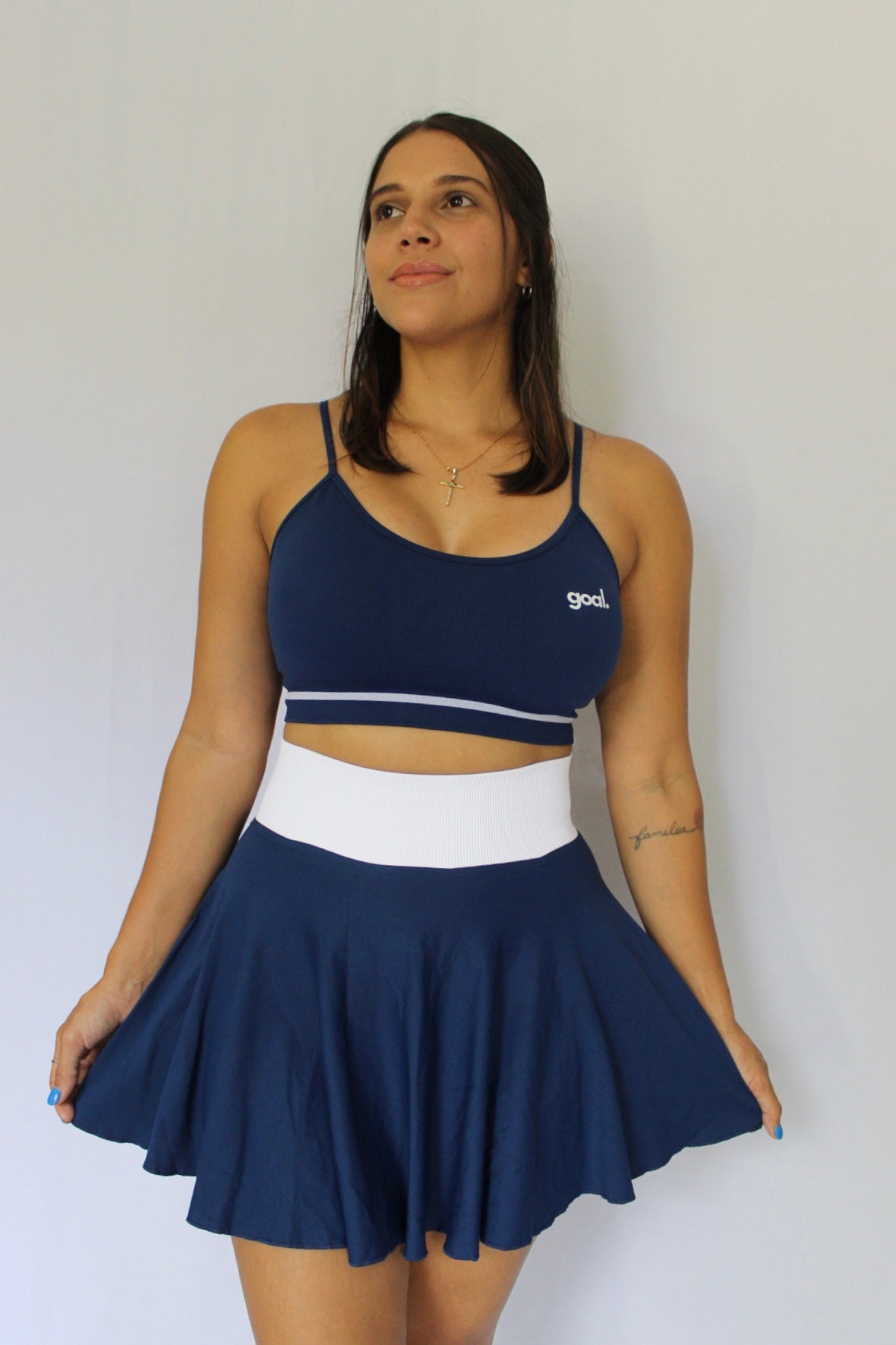 Goal Navy Tennis Set