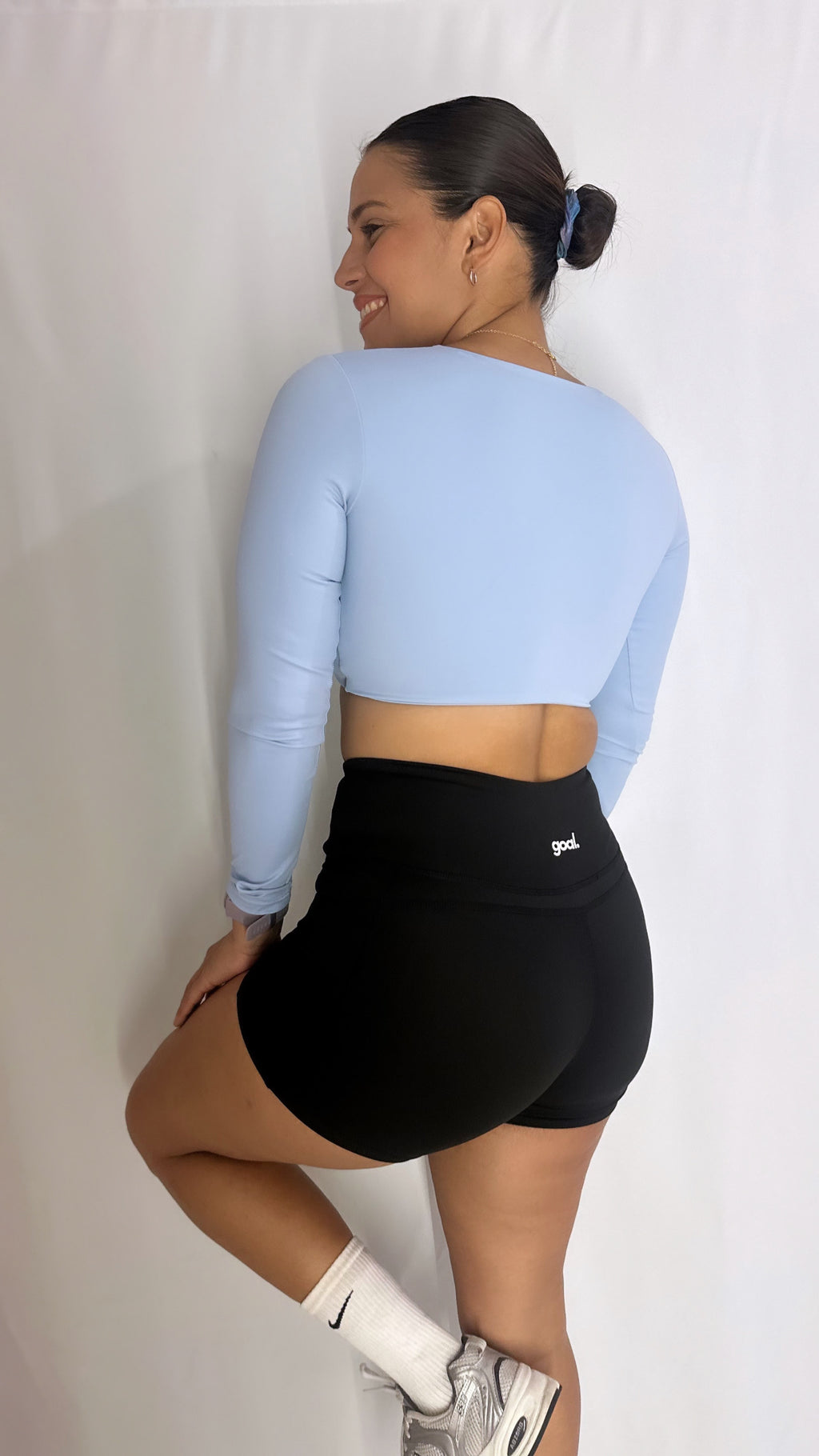 Goal Blue Twist Bra