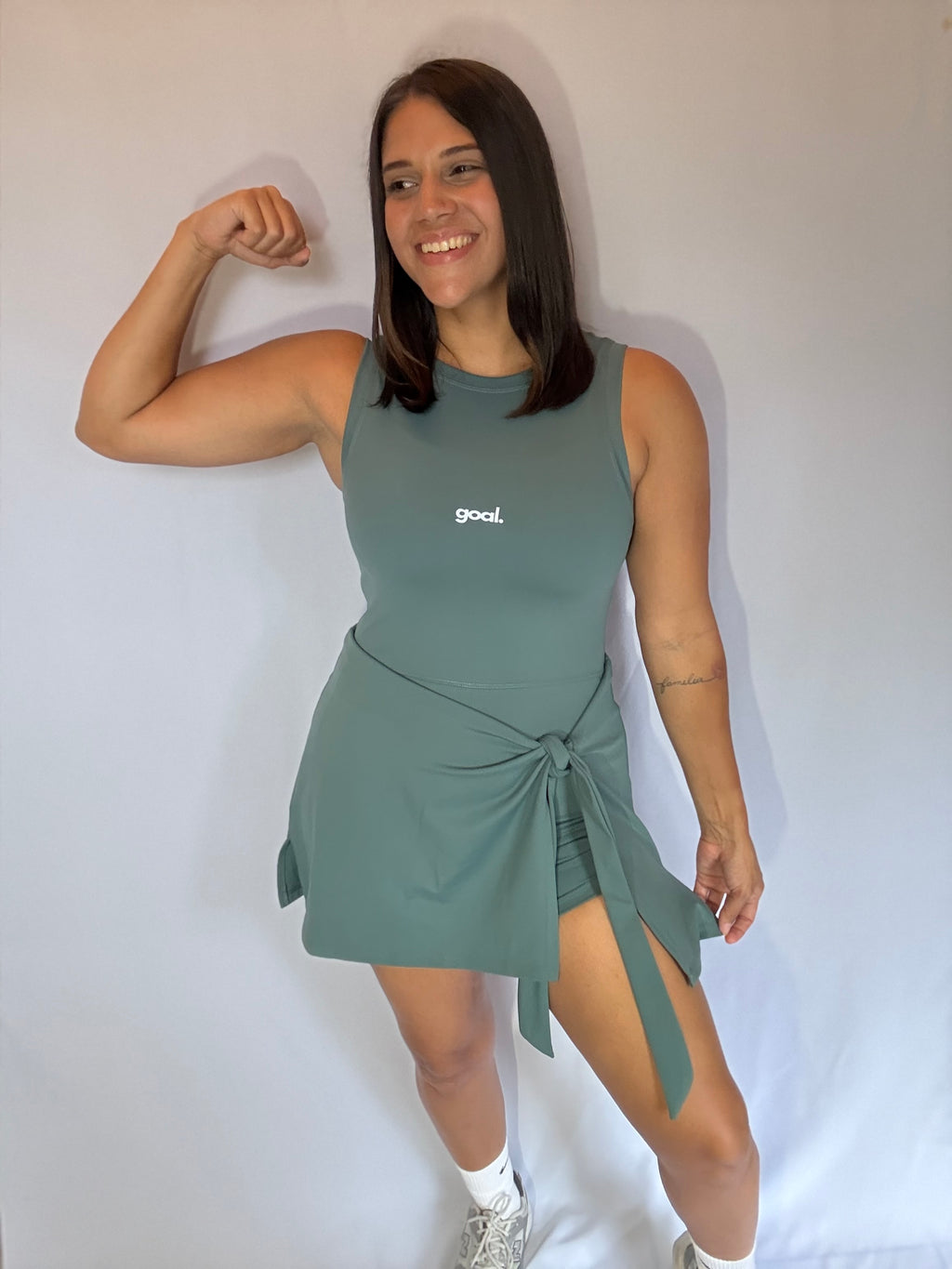 Goal Green Dress