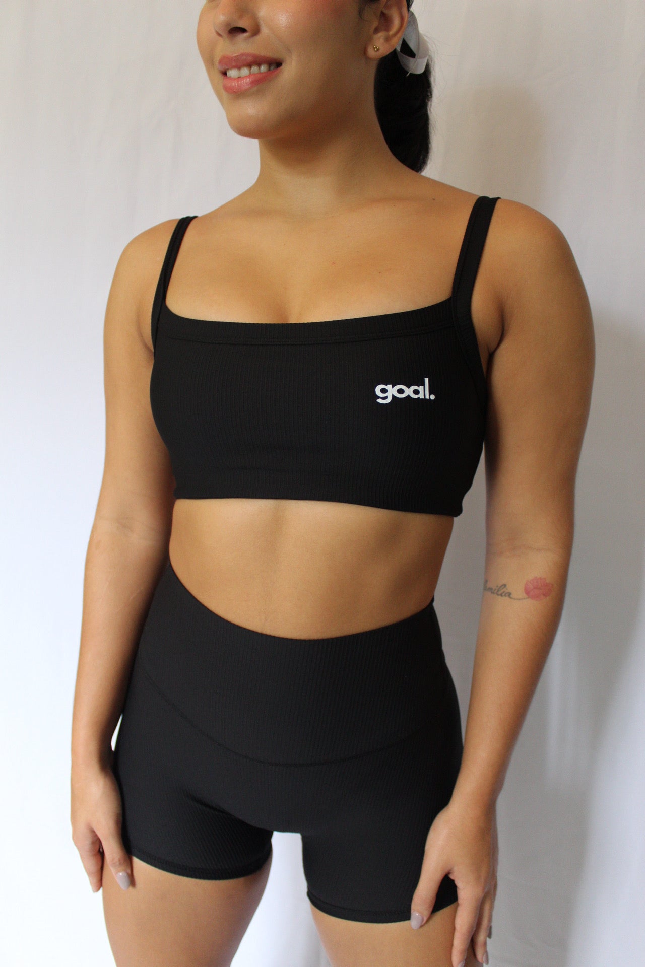 Goal Black Short Set