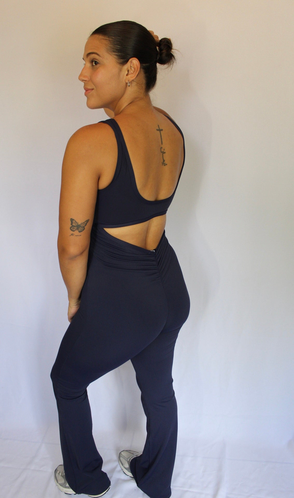 Goal Navy Jumpsuit