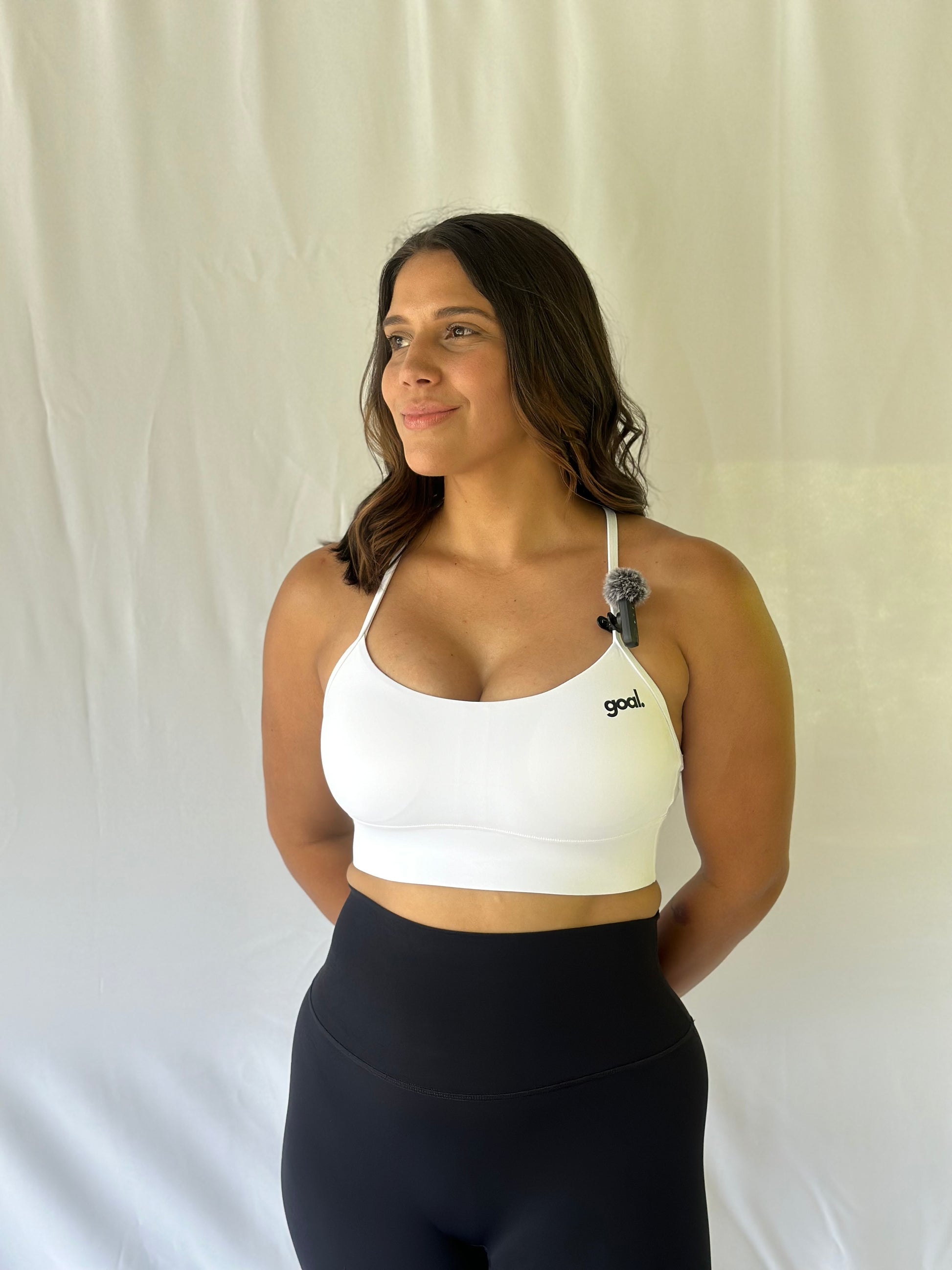 GOAL WHITE BRA