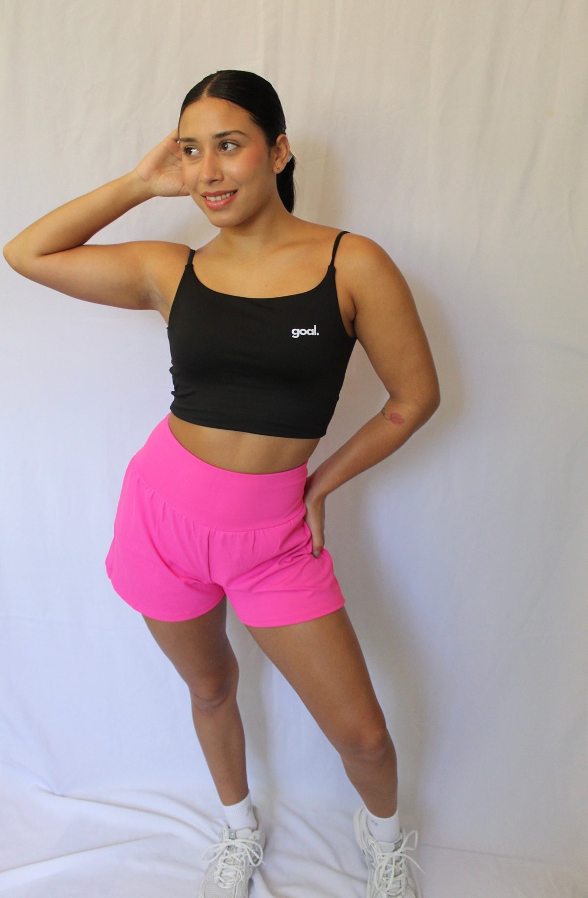 Goal Pink Running Shorts