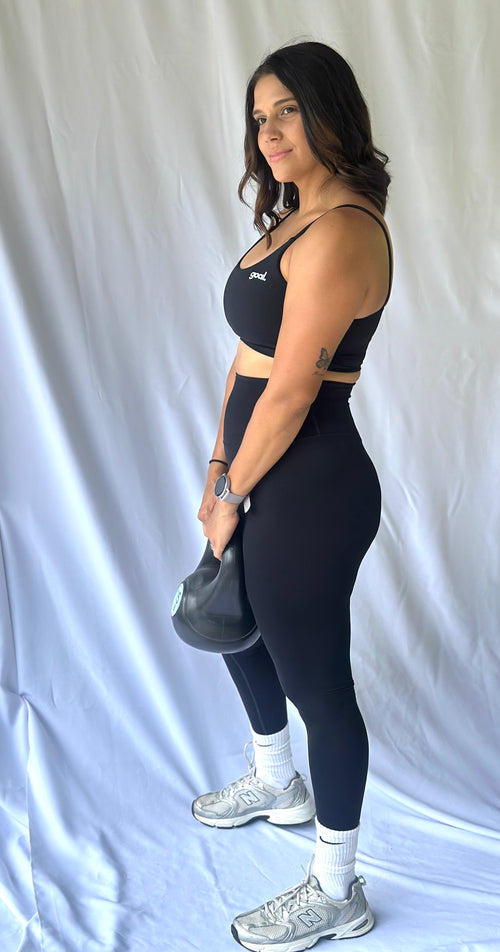 GOAL BLACK LEGGINGS